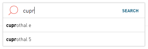 search bar